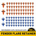 100pcs Fender Flare Retainer Clips for Toyota Tacoma (2005–2016)