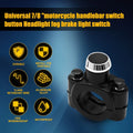 Momentary Push Button Switch for Universal Motorcycle Handlebar Mount
