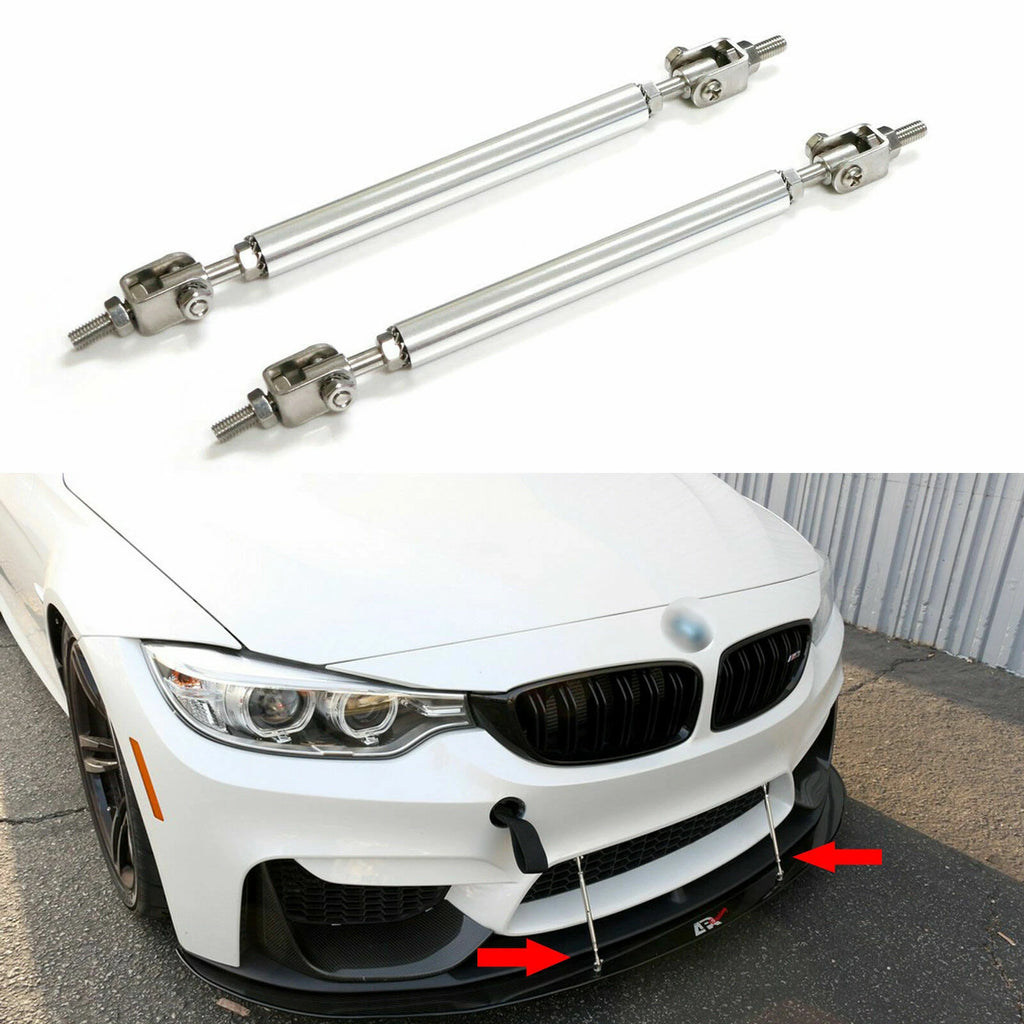 Adjustable Bumper Splitter Support Bars for BMW F22 F23 (2014–2019)