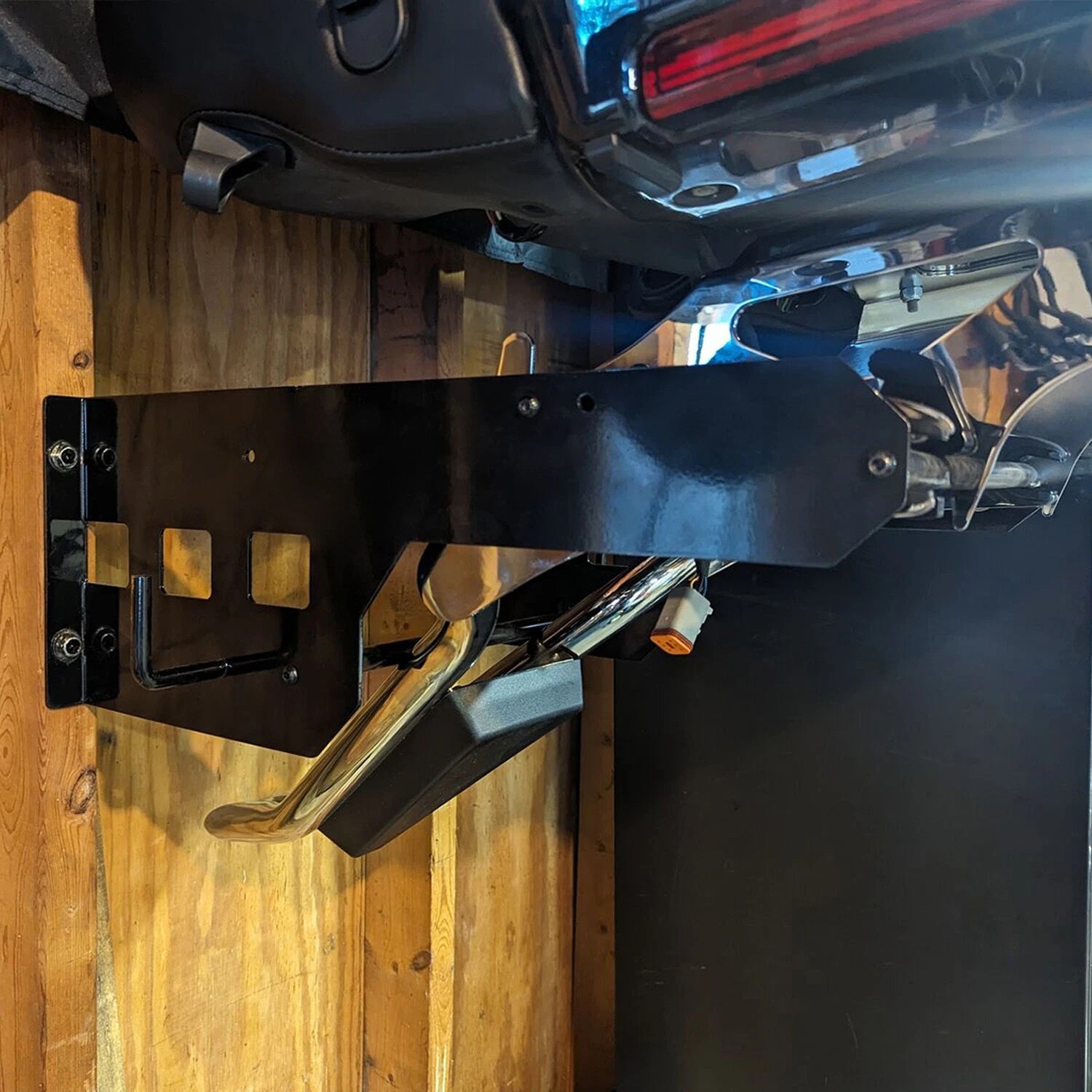 Luggage Trunk Wall Mount Storage Rack for Harley Touring (2014–2023)