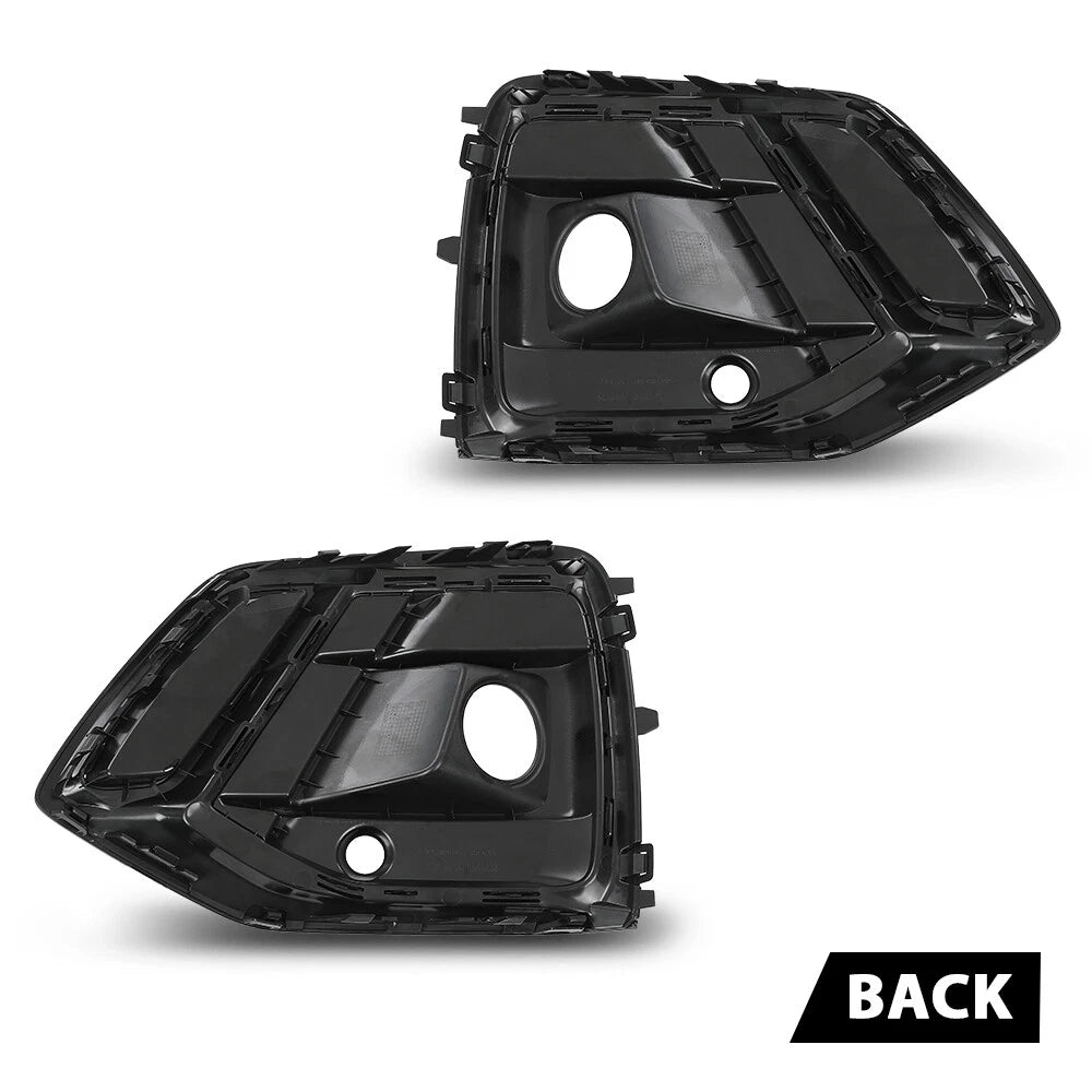 Set of 2 Front Bumper Fog Light Covers for Audi Q5 (2021–2023)