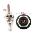 Blue Quick Release Hood Pins Latch Clips for Universal Cars