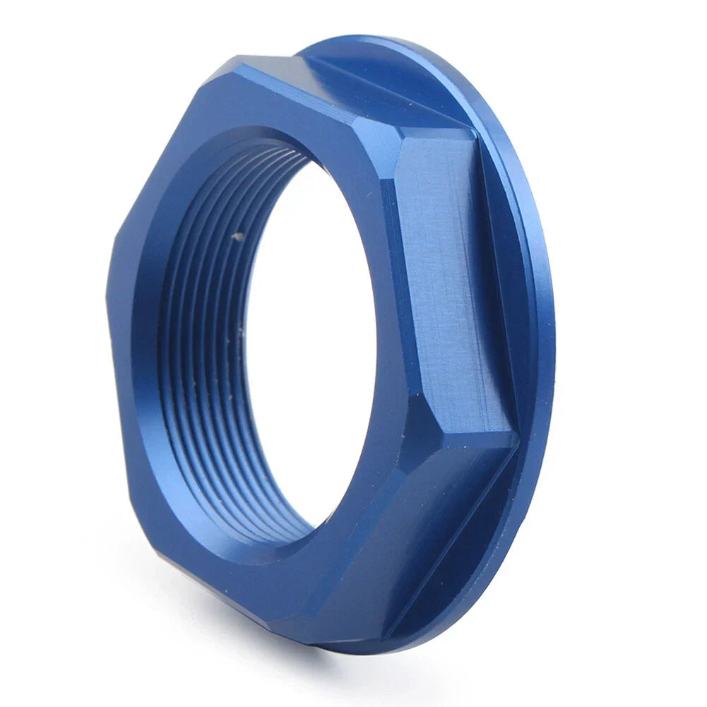 Universal Motorcycle Triple Tree Stem Yoke Center Hole Nut CNC