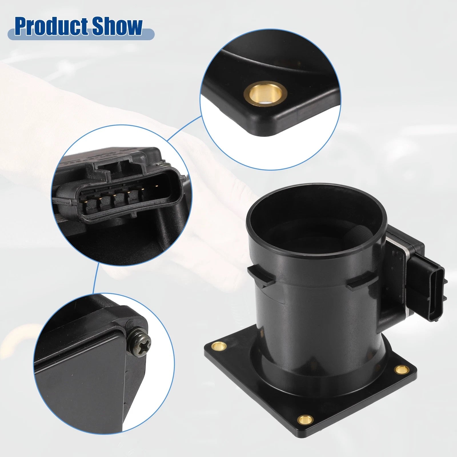 MAF Mass Air Flow Sensor for Ford F150 4.2L V6 (1997–2008) No.F6ZF-12B579-AA