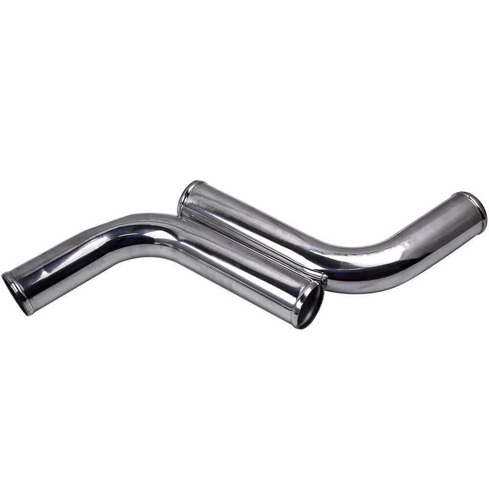 8Pcs 2.5" Universal Aluminum Turbo Intercooler Elbow Pipe Kit