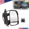 Right Front Door Side Mirror for Ram Promaster (2014–2021) Short Arm