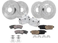 Front and Rear Brake Pad Rotor Caliper Set for Mazda 6 (2006–2013) VK784VG