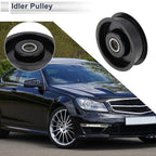 Drive Belt Idler Pulley for Mercedes-Benz W463 (2009–2014) No.A2722021419 Black