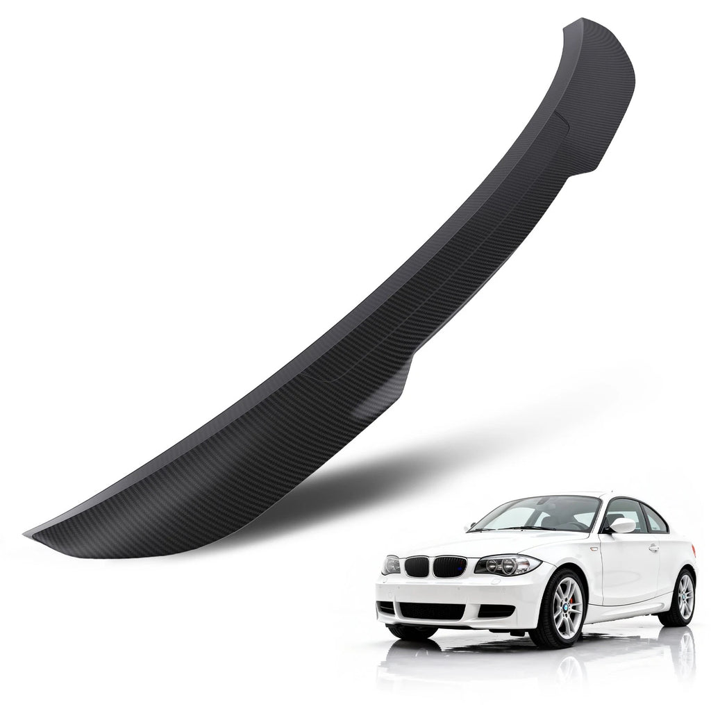 Carbon Look ABS Rear Trunk Spoiler for BMW 1 Series E82 (2007-2013)