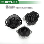 Engine Motor Mount Set for Dodge Challenger 