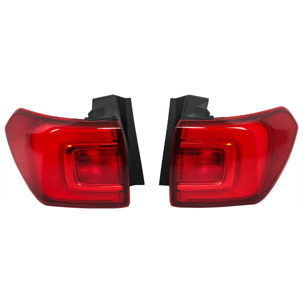 Set of 2 Tail Light Assemblies for GMC Acadia (2017-2019) Chrome