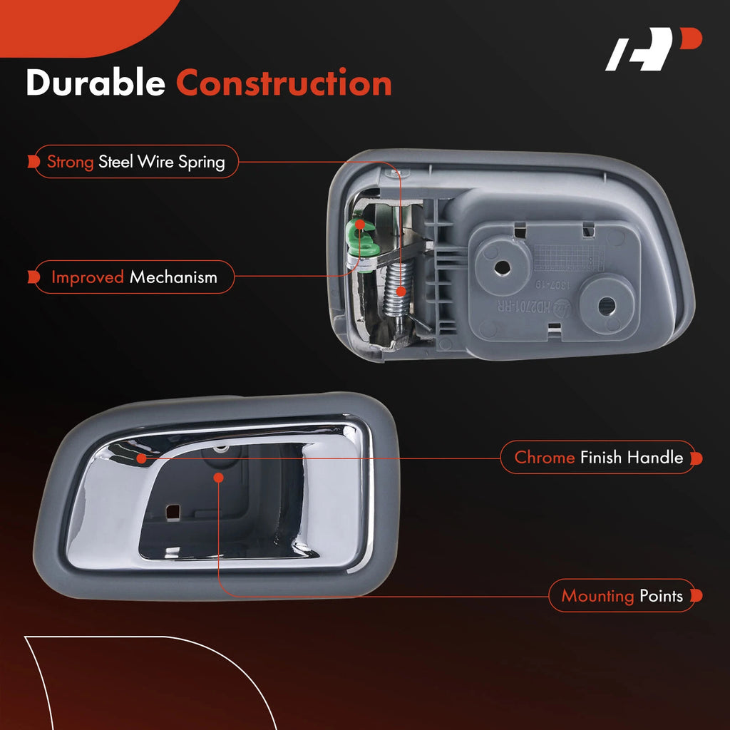 Chrome & Green Interior Door Handle for Honda Pilot (2003–2008)
