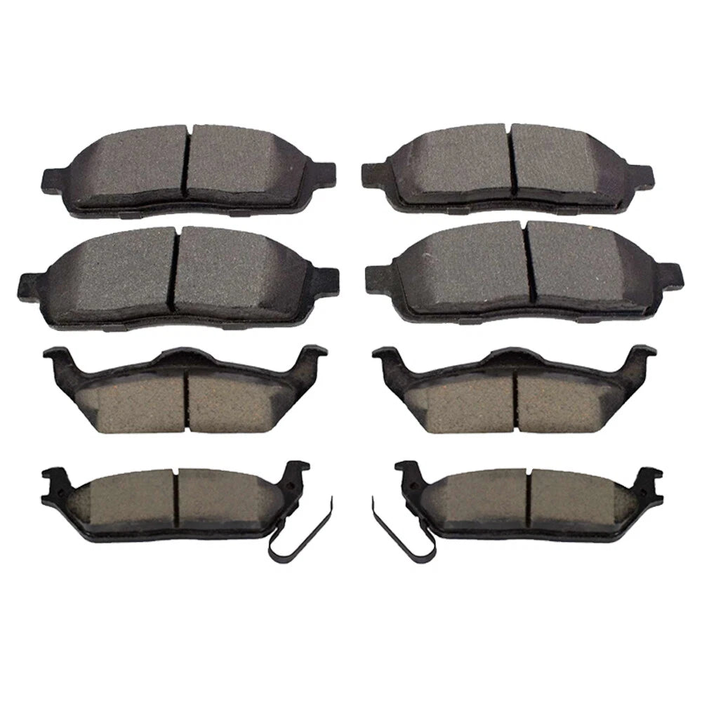Set of 4 Motorcraft Front & Rear Brake Pads for F-150 (2004–2009) Mark LT (2006–2008)