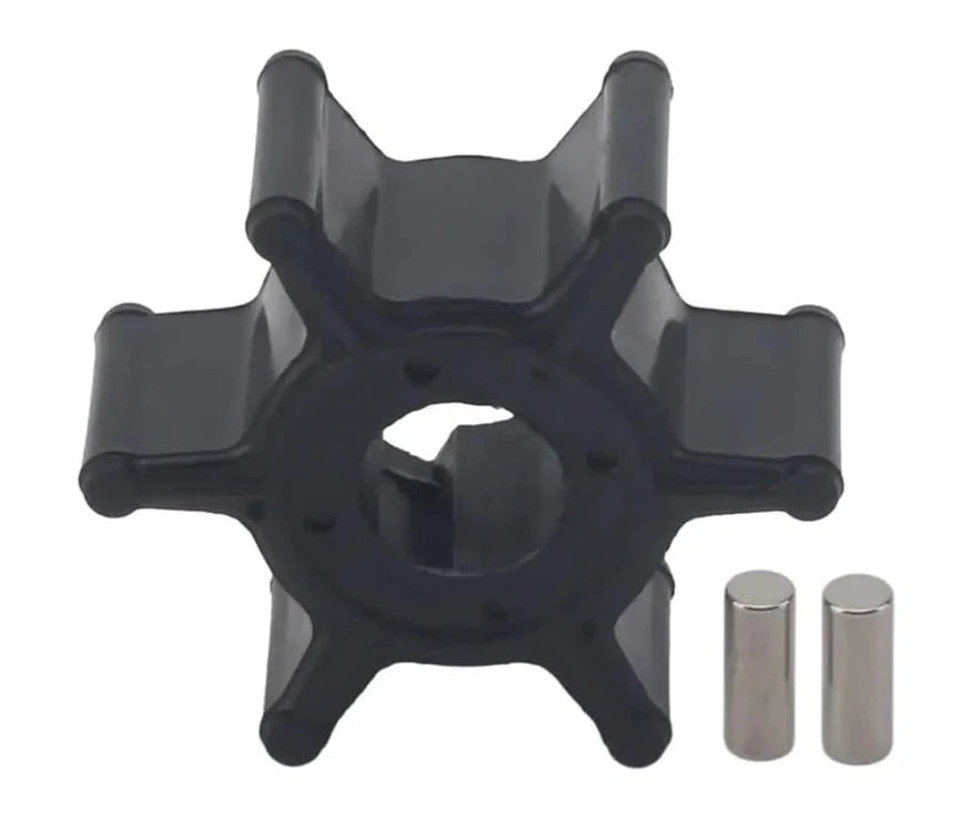 6L5-44352-00 Water Pump Impeller with Pin for Yamaha 4 Stroke 2.5 HP (1999–2023)
