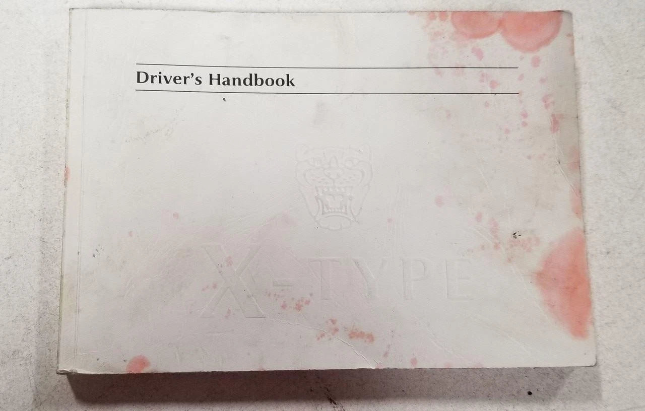 Owner Manuals Kit for Jaguar X-TYPE V6 2.5L 3.0L (2003)