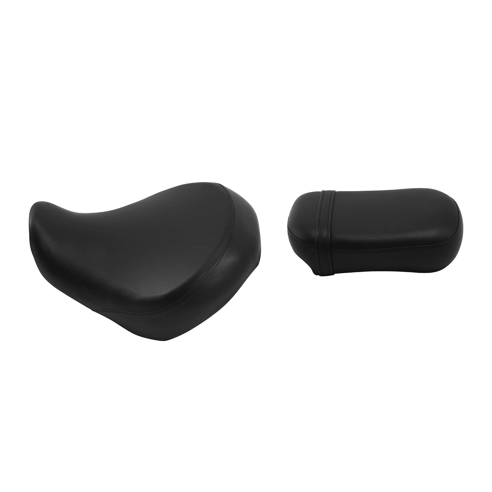 Set of 2 Black Driver & Passenger Seats for Honda Shadow Aero 750 (2004–2024)