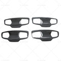 Carbon ABS Door Handle Bowl Cover Trim for Mitsubishi MV Triton (2023–2025)