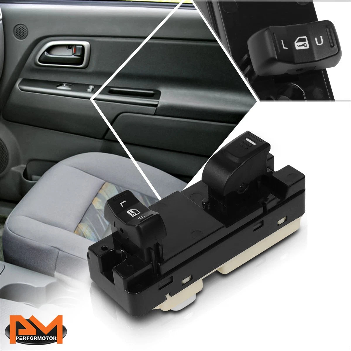 Window Switch for Colorado/Canyon/Hummer H3T/Isuzu Crew Cab (2004–2012)