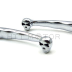 Chrome Skull Brake Clutch Levers for Yamaha Virago XV 250 535 700 750 1000 1100