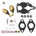 Carburetor Kit & Float for Zenith VH4D VHD TJD (Replaces LQ39)