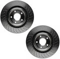 Set of 2 Front Disc Brake Rotors for Chevy Corvette (2006–2012)
