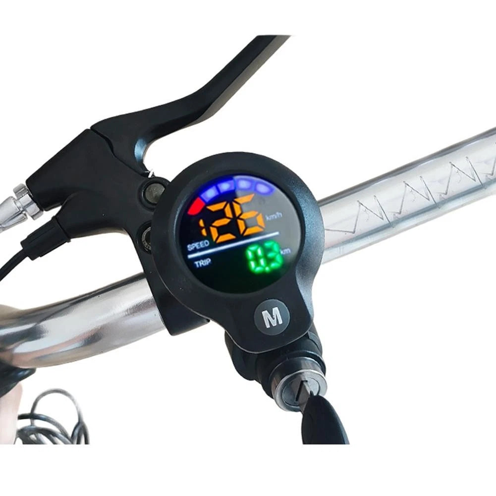 Electric Bike Speed Display LCD for (36V, 48V, 60V, 72V)