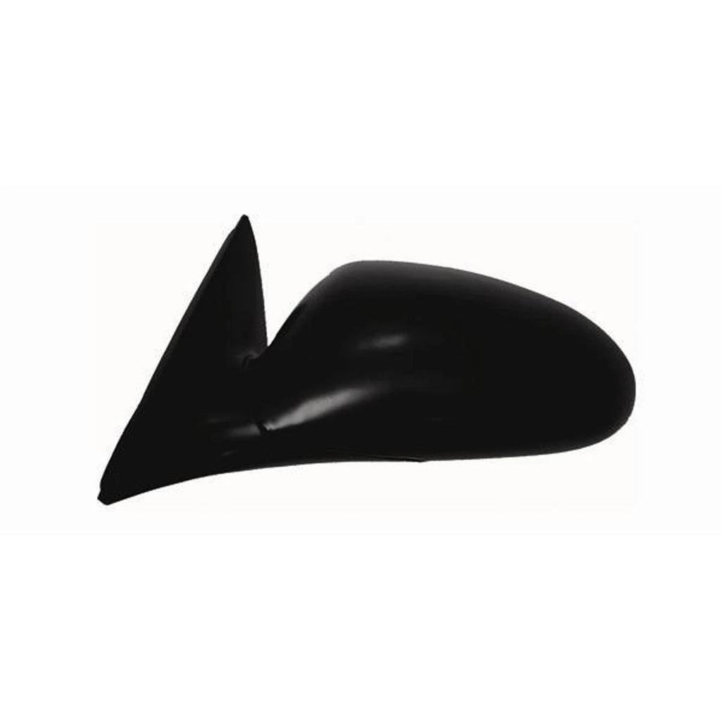 Replacement Ready to Paint Driver Side Power Door Mirror w/o Heated Glass