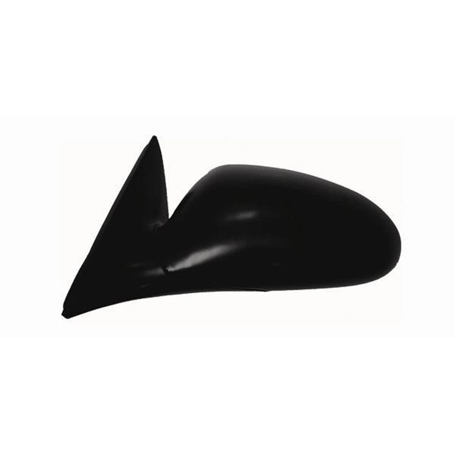 Replacement Ready to Paint Driver Side Power Door Mirror w/o Heated Glass