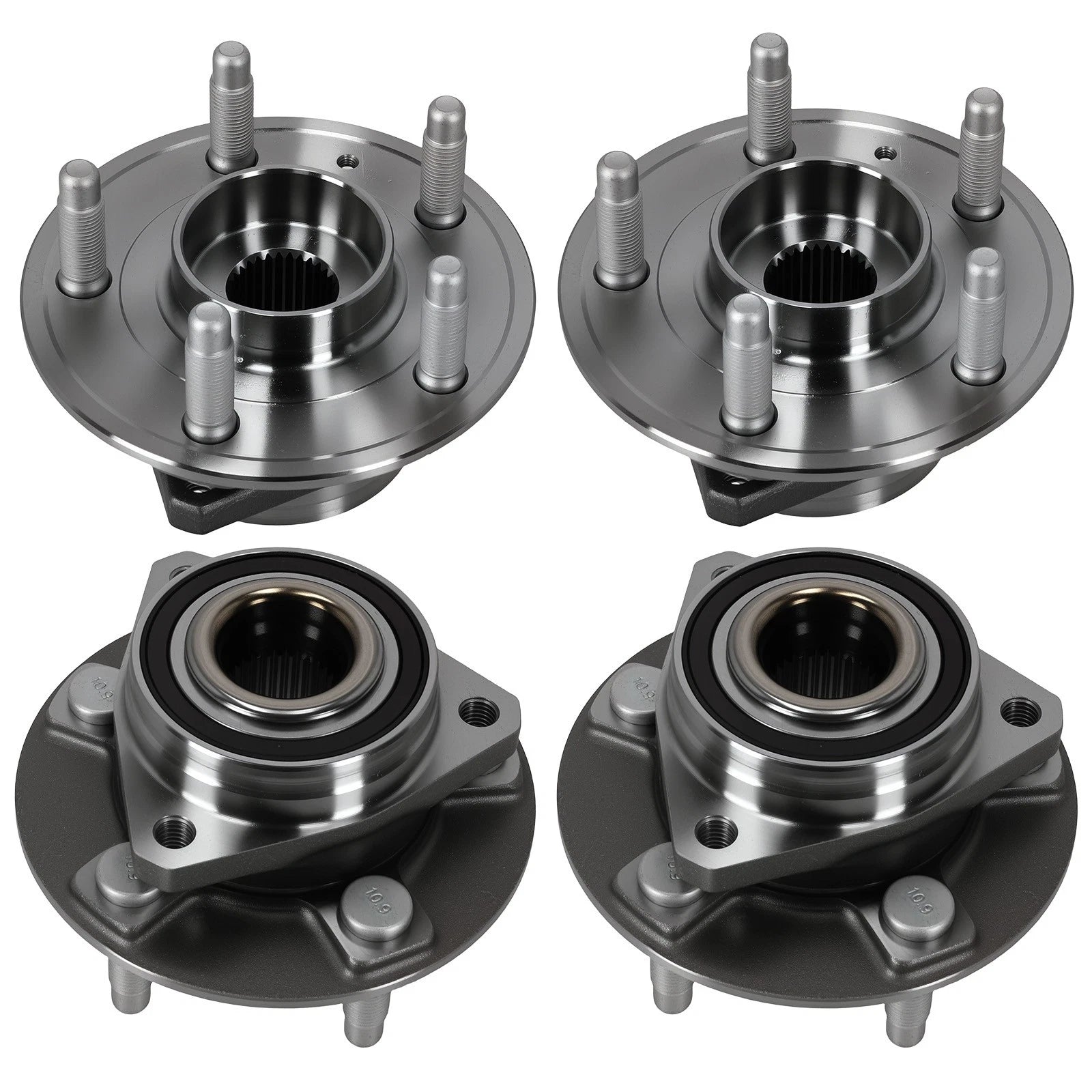 4X Wheel Hub and Bearing Assembly for Chevrolet Camaro (2010–2015)