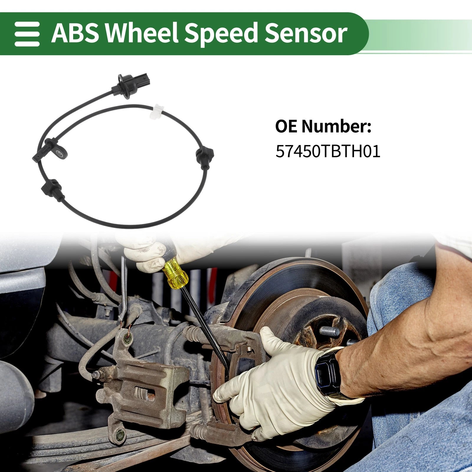 ABS Wheel Speed Sensor No. 57450TBTH01 for Honda Crider (2019)
