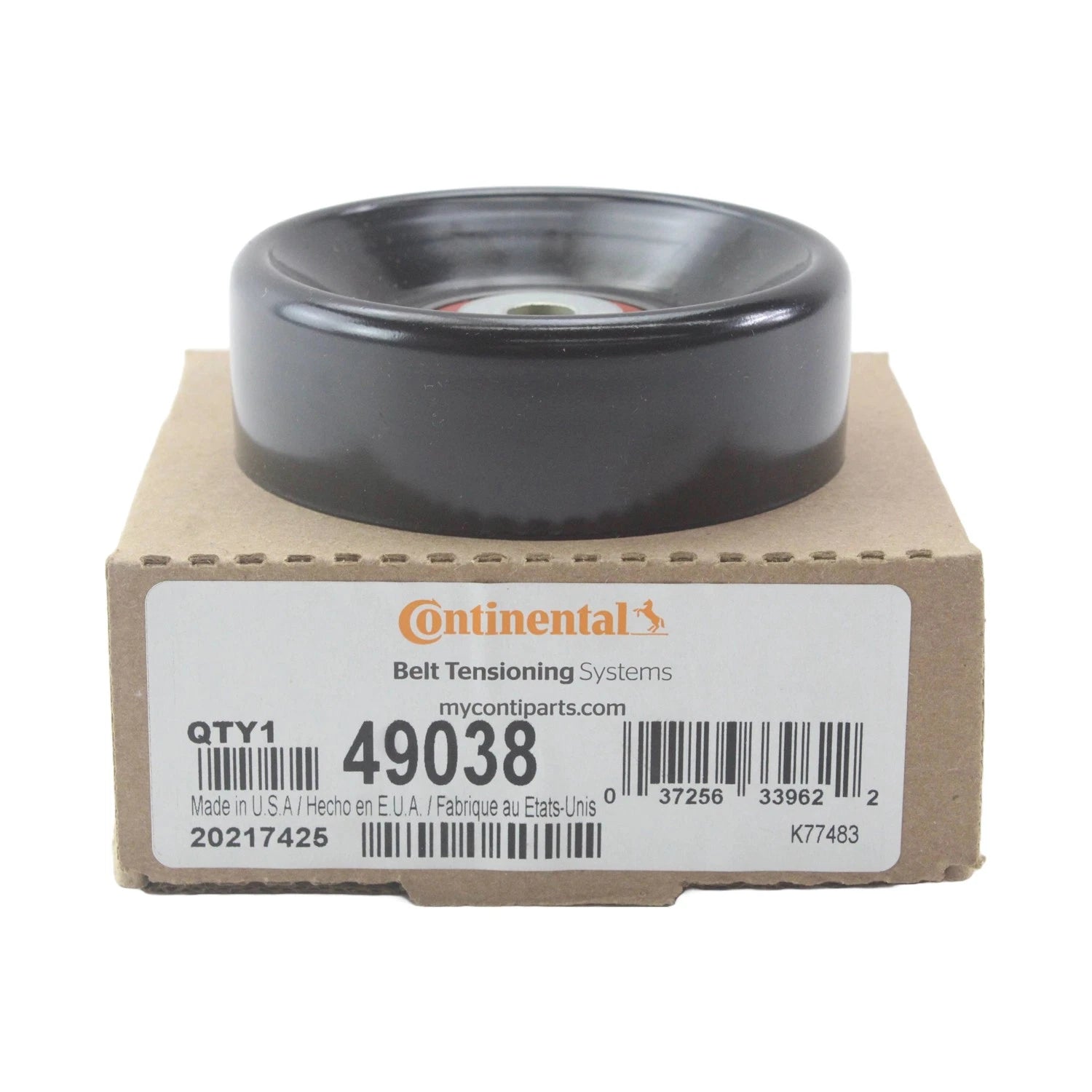 A/C Drive Belt Idler Pulley for Continental (49038)