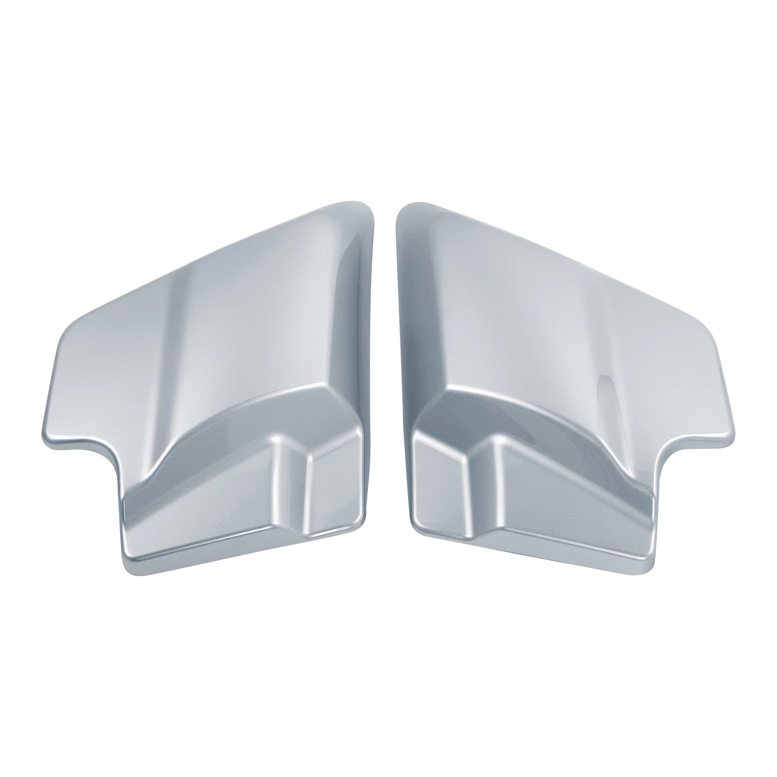 Battery Fairing Side Covers for Harley Touring (2009–2023) Barracuda Silver
