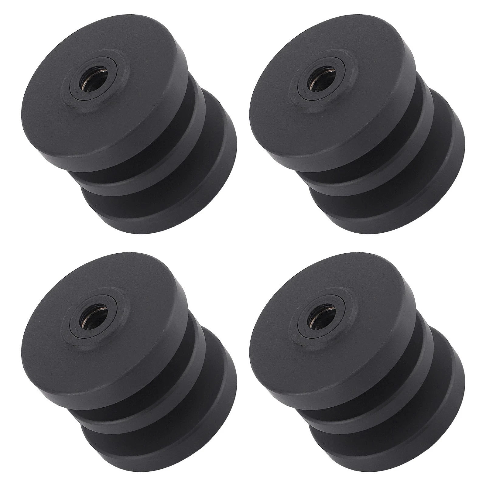 Set of 4 Bottom Track Rollers for Bobcat Mini MT50-85 (6730683, 7109409)