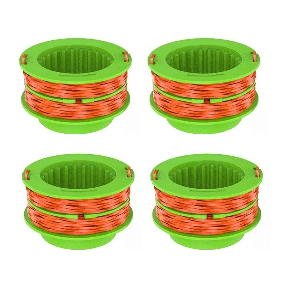 AS1300 Spool for EGO ST1500 ST1500S String Trimmer (0.095in Nylon Line, Set of 4)