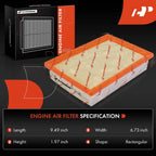 2X Engine Air Filter for Chevrolet Sonic (2012-2020)