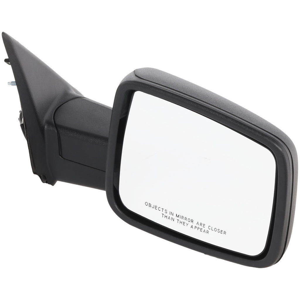 Right Manual Folding Mirror for Ram 1500 2500 3500 (2013–2022) Textured Black