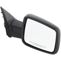 Right Manual Folding Mirror for Ram 1500 2500 3500 (2013–2022) Textured Black