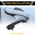 Front Right Exterior Door Handle for Toyota Tundra (2007–2020) No. 692170C030