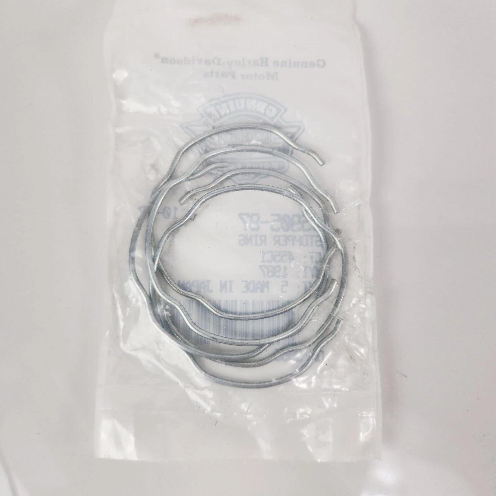 5X Fork Seal Retaining Ring for Harley Davidson (39mm) (45905-87)