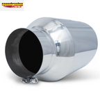 15" Slant Exhaust Pipe for Universal Applications (Chrome)