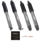 Shock Set for Jeep Wrangler TJ 4WD (1997–2006) Front & Rear 1-3" Lift