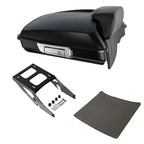 Matte Black Razor Trunk Backrest Pad for Harley Sport Glide (2018–2021)