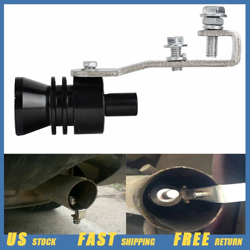 Turbo Exhaust Pipe Whistle Simulator for Universal Fit (56-85 mm)