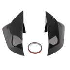 Front Mirror Cover for Ford Mustang (2015–2022) Carbon Fiber