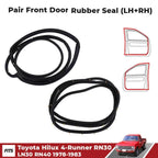 Door Rubber Seal Weatherstrip Pair Fits Toyota Hilux RN30 LN40 Ute 1978-83 D05