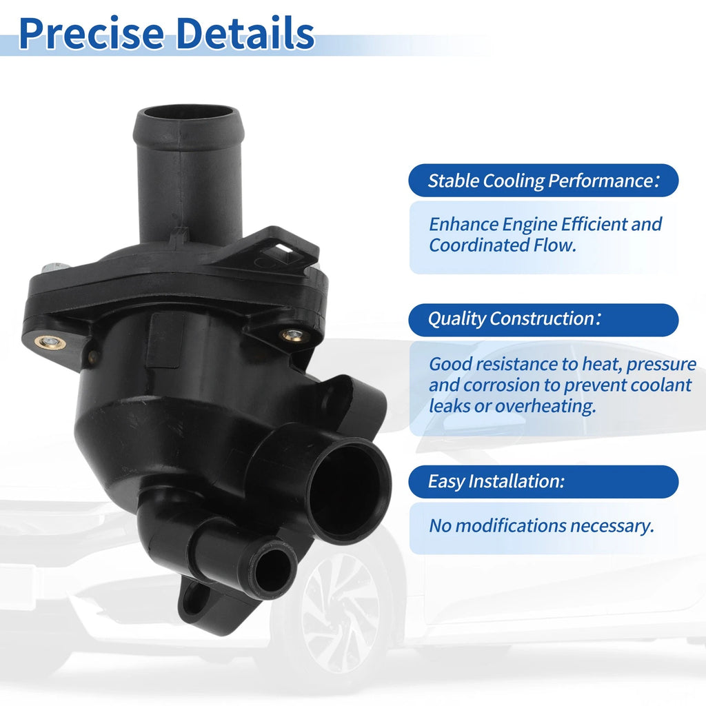 Engine Coolant Thermostat Housing Assembly for Honda Civic CR-V Element Accord (2001–2011)
