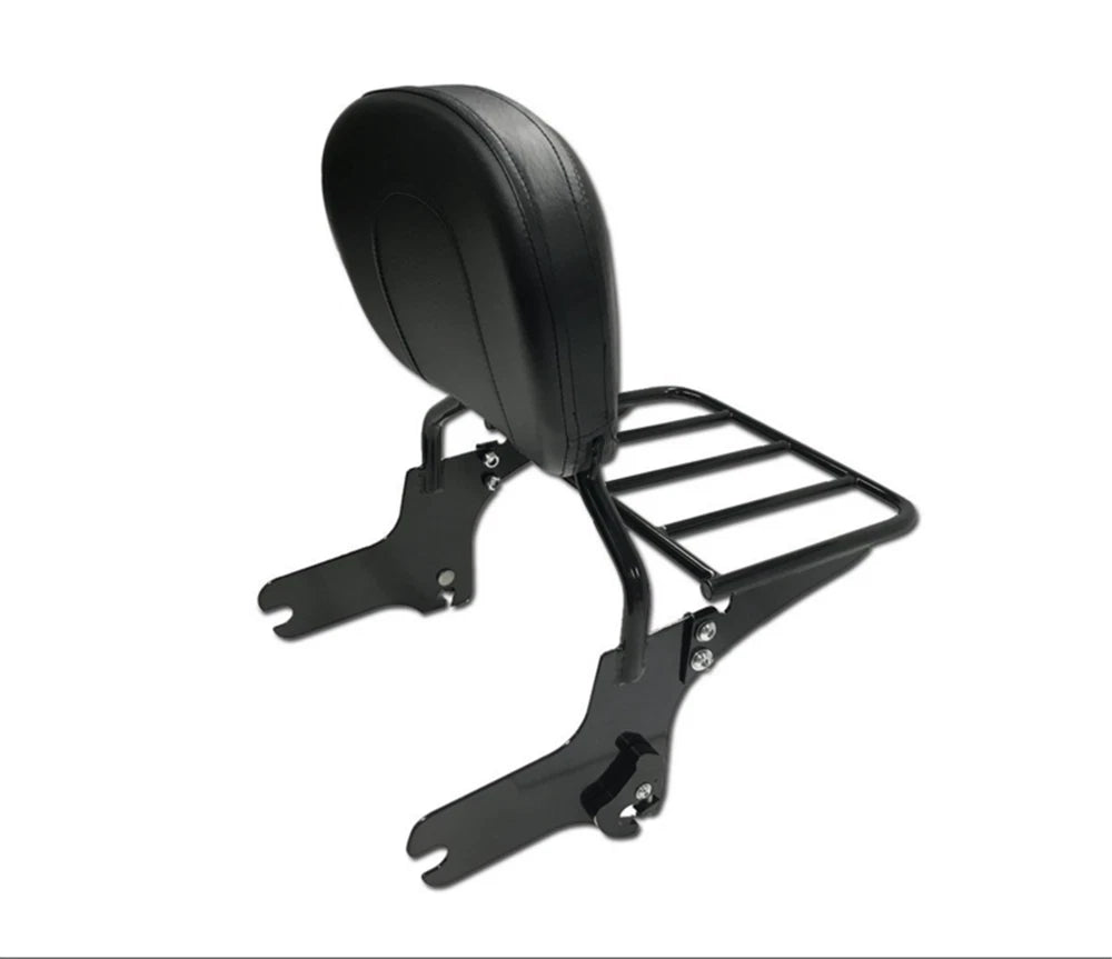 Sissy Bar Backrest with Luggage Rack for Harley Road Glide Street Glide (1997–2008)