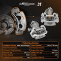 Rear Disc Brake Caliper Set for Chevrolet Cobalt (2005–2008), HHR (2008–2010)