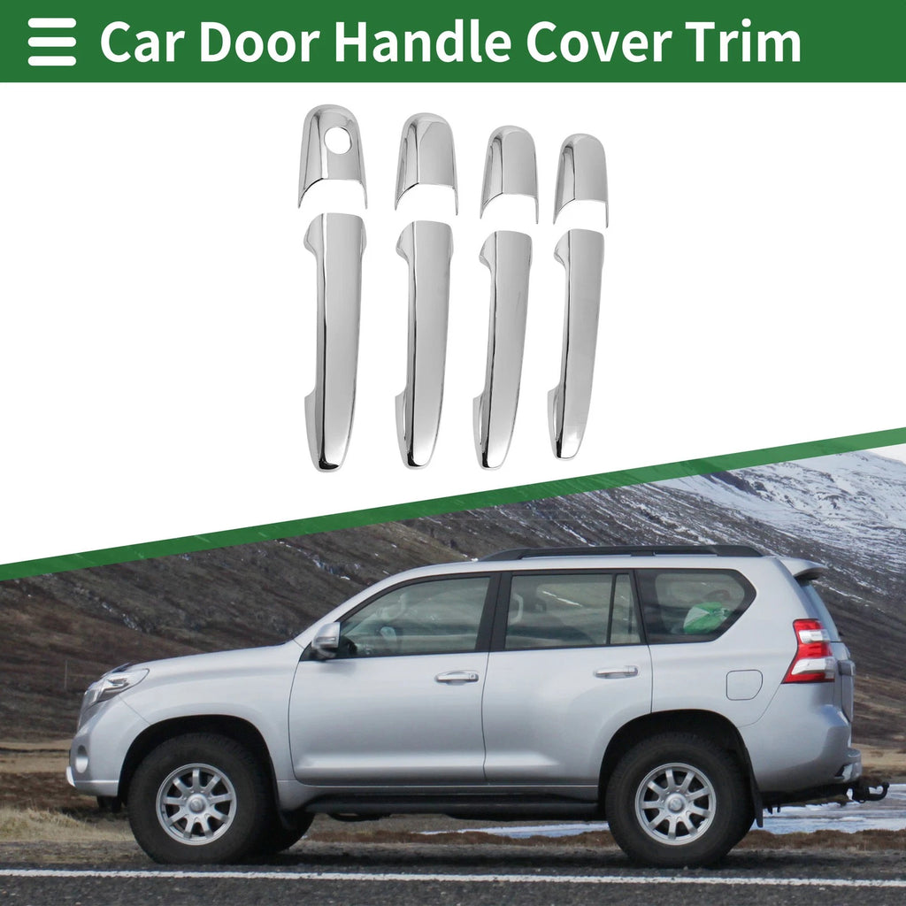 Car Door Handle Cover Trim for Mazda 2 3 5 6 (2003–2023) Silver Tone