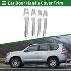 Car Door Handle Cover Trim for Mazda 2 3 5 6 (2003–2023) Silver Tone